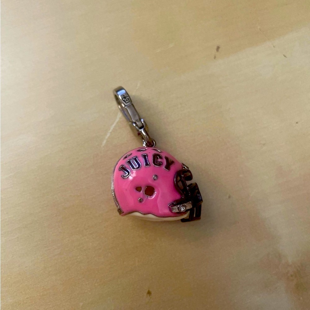Juicy Couture Football Helmet Charm
